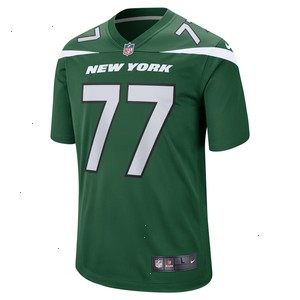 Mekhi Becton New York Jets Nike Player Game Jersey - Gotham Green