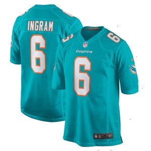 Melvin Ingram Miami Dolphins Nike Home Game Player Jersey - Aqua