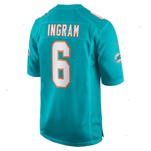 Melvin Ingram Miami Dolphins Nike Home Game Player Jersey - Aqua