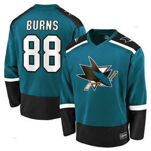 Men's Brent Burns Teal San Jose Sharks Player Jersey