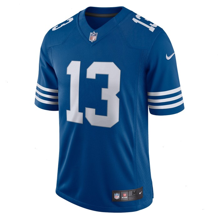 Men's Nike T.Y. Hilton Royal Indianapolis Colts Alternate Vapor Limited Jersey