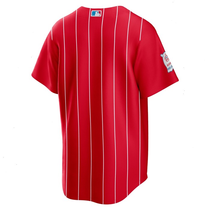 Miami Marlins Nike City Connect Replica Team Jersey - Red