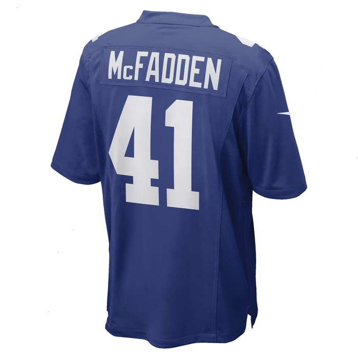 Micah McFadden New York Giants Nike Game Player Jersey - Royal