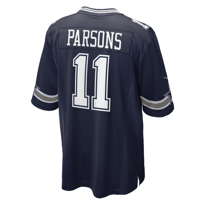 Micah Parsons Dallas Cowboys Nike 2021 NFL Draft First Round Pick Game Jersey - Navy