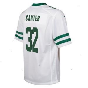 Michael Carter New York Jets Nike Youth Game Jersey - White