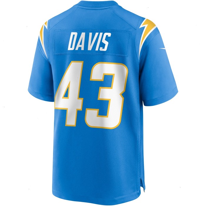 Michael Davis Los Angeles Chargers Nike Game Jersey - Powder Blue