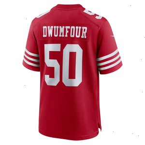 Michael Dwumfour San Francisco 49ers Nike Home Game Player Jersey - Scarlet