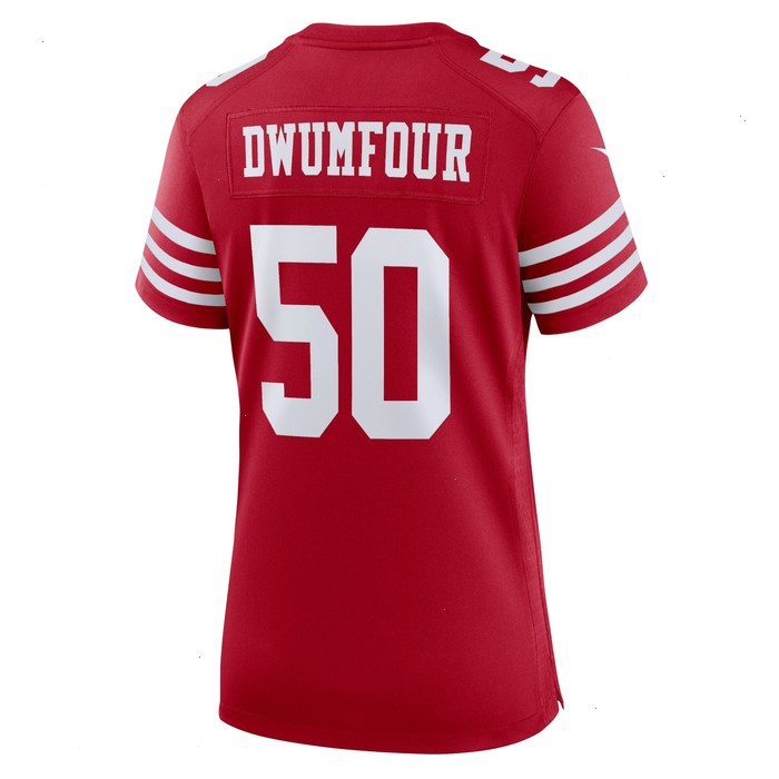 Michael Dwumfour San Francisco 49ers Nike Women's Home Game Player Jersey - Scarlet