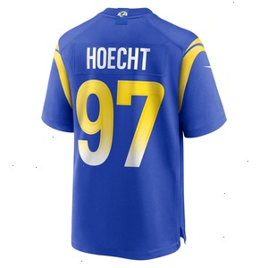 Michael Hoecht Los Angeles Rams Nike Game Player Jersey - Royal