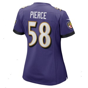 Michael Pierce Baltimore Ravens Nike Women's Game Jersey - Purple