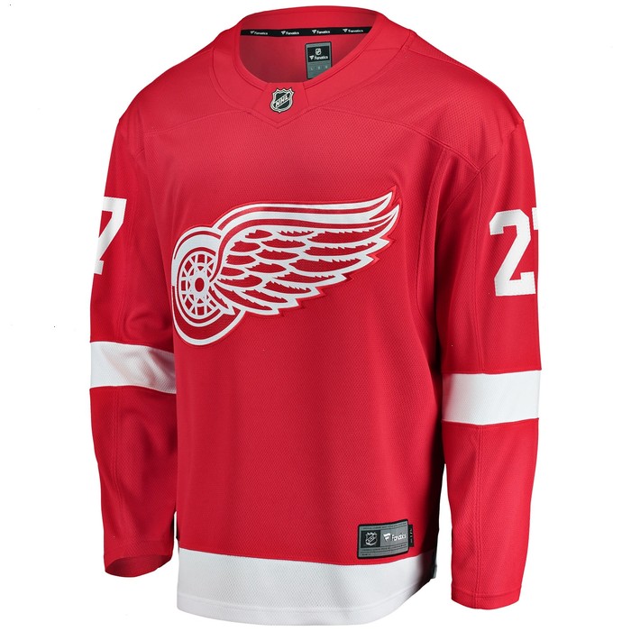 Michael Rasmussen Detroit Red Wings Fanatics Branded Home Breakaway Player Jersey - Red