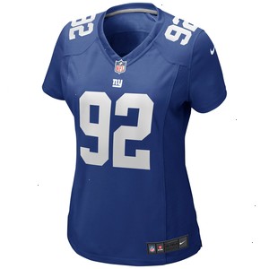 Michael Strahan New York Giants Nike Women's Game Retired Player Jersey - Royal