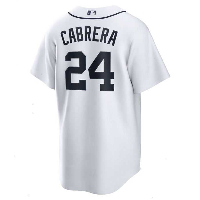 Miguel Cabrera Detroit Tigers Nike Home Replica Player Name Jersey - White