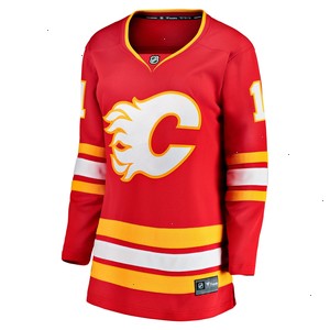 Mikael Backlund Calgary Flames Fanatics Branded Women's Home Team Breakaway Player Jersey - Red