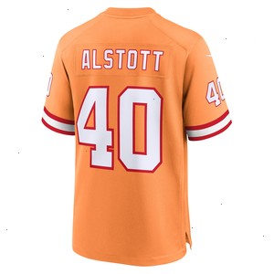 Mike Alstott Tampa Bay Buccaneers Nike Throwback Game Jersey - Orange