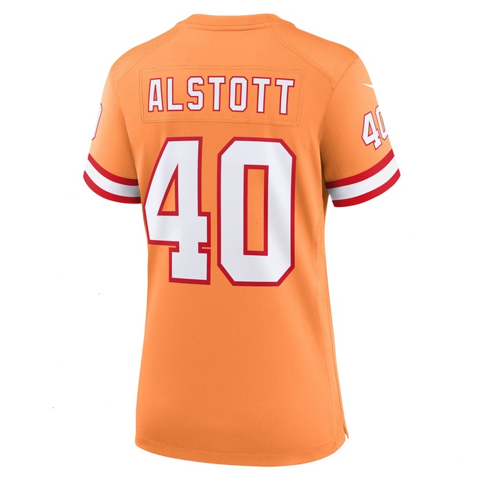 Mike Alstott Tampa Bay Buccaneers Nike Women's Throwback Game Jersey - Orange