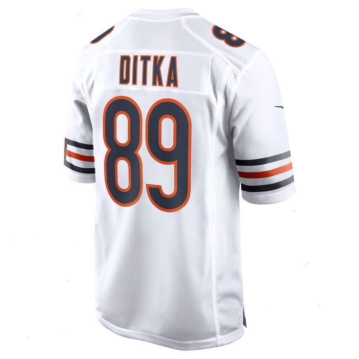 Mike Ditka Chicago Bears Nike Retired Player Game Jersey - White