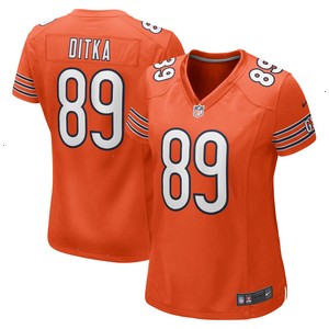 Mike Ditka Chicago Bears Nike Women's Retired Player Jersey - Orange