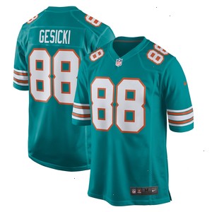 Mike Gesicki Miami Dolphins Nike Alternate Game Jersey - Aqua