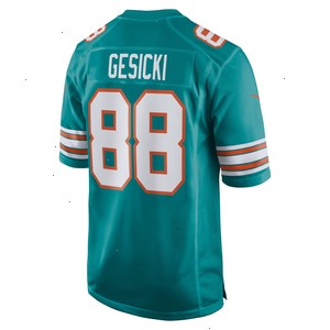 Mike Gesicki Miami Dolphins Nike Alternate Game Jersey - Aqua