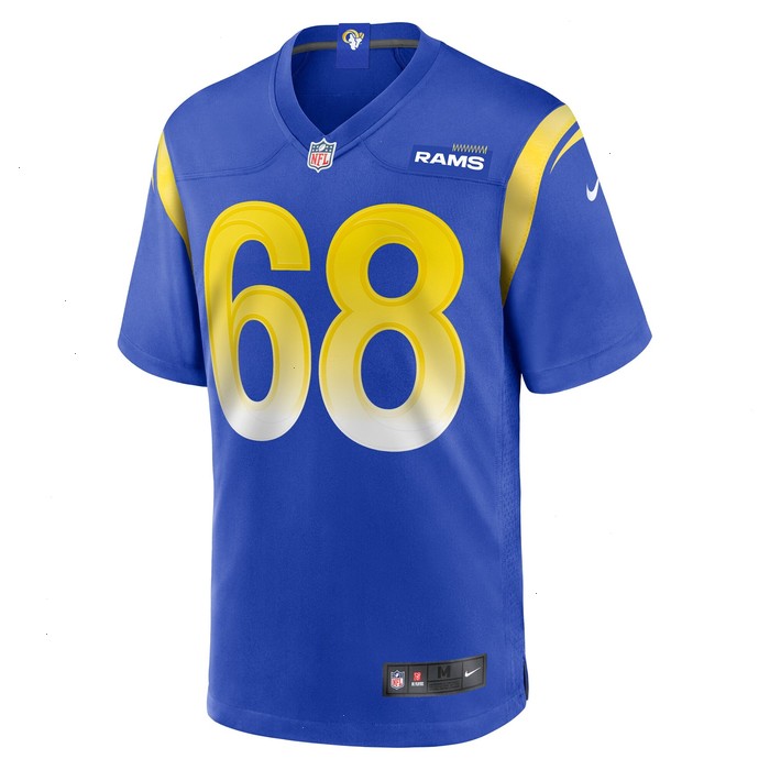 Mike McAllister Los Angeles Rams Nike Home Game Jersey - Royal