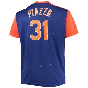 Mike Piazza New York Mets Cooperstown Collection Replica Player Jersey - Royal/Orange