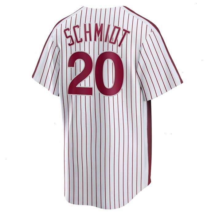 Mike Schmidt Philadelphia Phillies Nike Home Cooperstown Collection Player Jersey - White