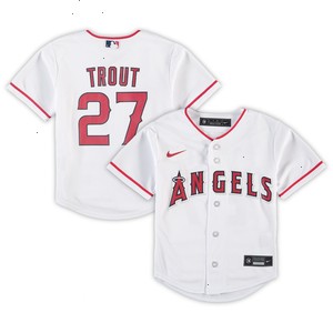 Mike Trout Los Angeles Angels Nike Preschool Home Replica Player Jersey - White