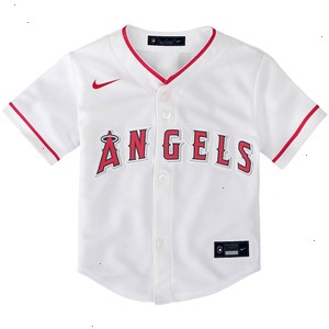 Mike Trout Los Angeles Angels Nike Toddler Home Replica Player Jersey - White