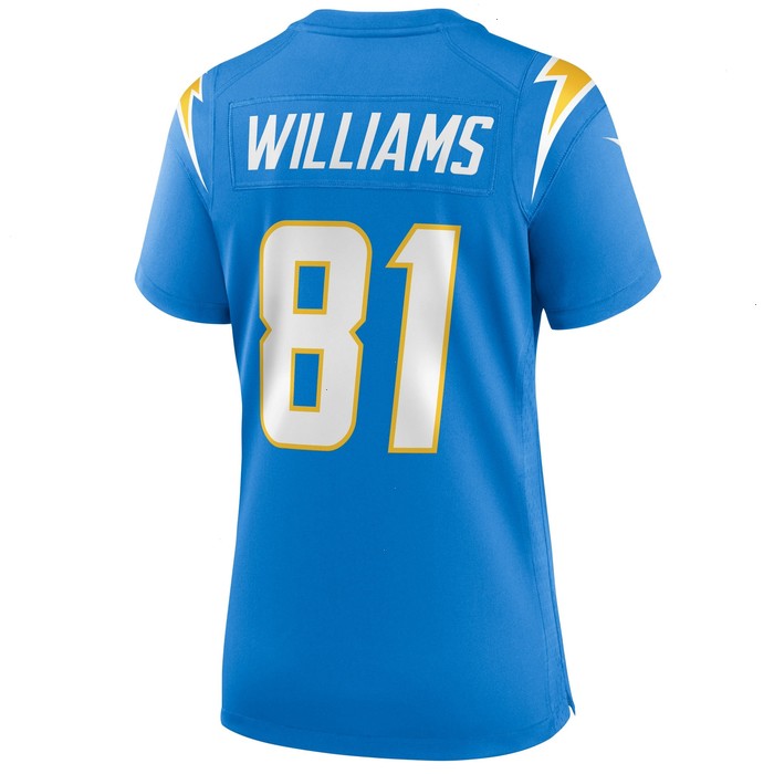 Mike Williams Los Angeles Chargers Nike Women's Game Jersey - Powder Blue