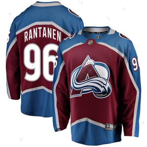 Mikko Rantanen Colorado Avalanche Fanatics Branded Home Premier Breakaway Player Jersey - Burgundy