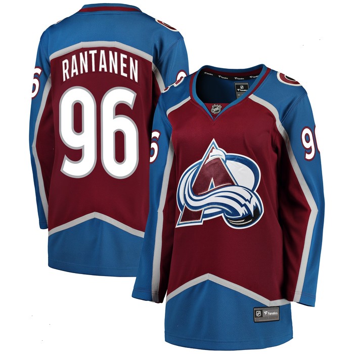 Mikko Rantanen Colorado Avalanche Fanatics Branded Women's Breakaway Player Jersey - Burgundy