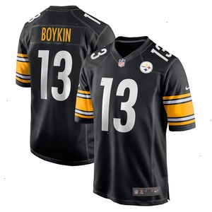 Miles Boykin Pittsburgh Steelers Nike Game Player Jersey - Black