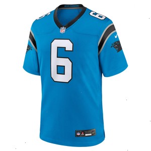 Miles Sanders Carolina Panthers Nike Team Game Jersey - Blue