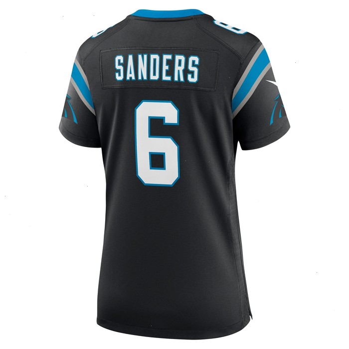 Miles Sanders Carolina Panthers Nike Women's Team Game Jersey - Black