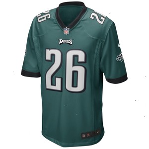 Miles Sanders Philadelphia Eagles Nike Game Player Jersey - Midnight Green