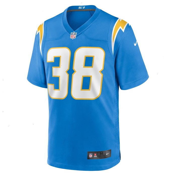 Milton Wright Los Angeles Chargers Nike Game Jersey - Powder Blue