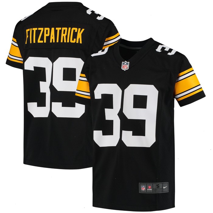 Minkah Fitzpatrick Pittsburgh Steelers Nike Youth Game Jersey - Black V1