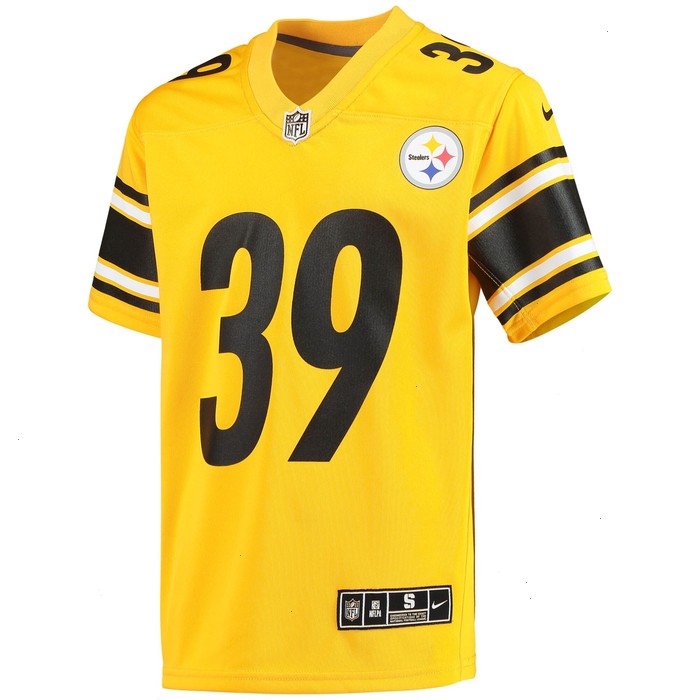 Minkah Fitzpatrick Pittsburgh Steelers Nike Youth Inverted Team Game Jersey - Gold