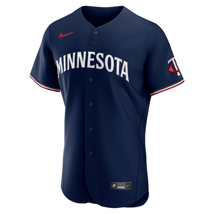 Minnesota Twins Nike Road Alternate 2023 Authentic Team Jersey - Navy