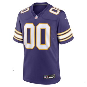 Minnesota Vikings Nike Classic Custom Game Jersey - Purple