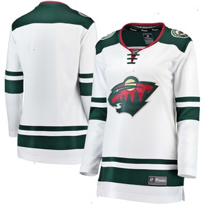 Minnesota Wild Fanatics Branded Women's Away Breakaway Jersey - White