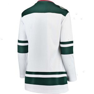 Minnesota Wild Fanatics Branded Women's Away Breakaway Jersey - White