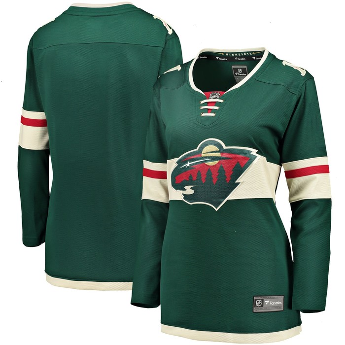 Minnesota Wild Fanatics Branded Women's Breakaway Home Jersey - Green