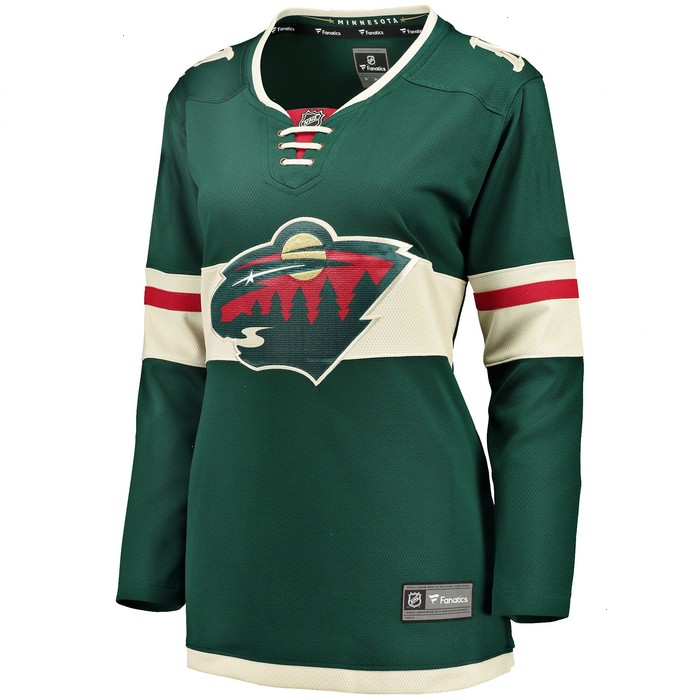 Minnesota Wild Fanatics Branded Women's Breakaway Home Jersey - Green