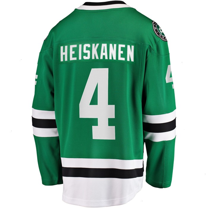 Miro Heiskanen Dallas Stars Fanatics Branded Team Color Breakaway Player Jersey - Kelly Green