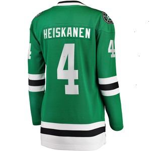 Miro Heiskanen Dallas Stars Fanatics Branded Women's Home Breakaway Player Jersey - Kelly Green