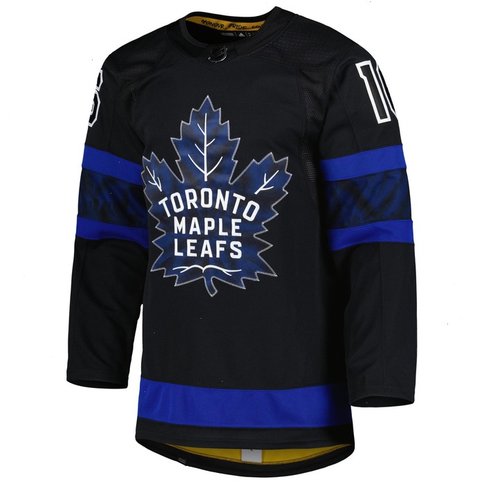 Mitch Marner Toronto Maple Leafs adidas Primegreen Authentic Pro Player Jersey - Black