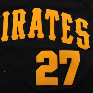 Mitchell & Ness Pittsburgh Pirates Kent Tekulve 1982 Cooperstown Collection Authentic Practice Jersey - Black