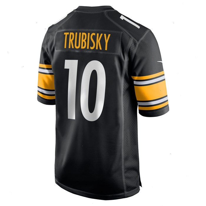 Mitchell Trubisky Pittsburgh Steelers Nike Game Jersey - Black